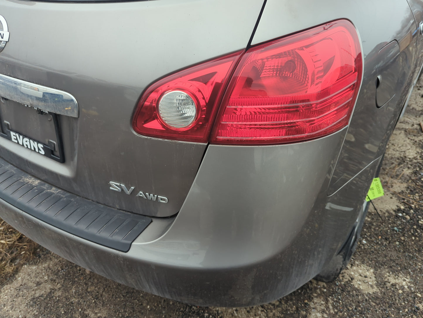 2008-2015 Nissan Rogue Rear Bumper Assembly Oem - Oemusedautoparts1.com