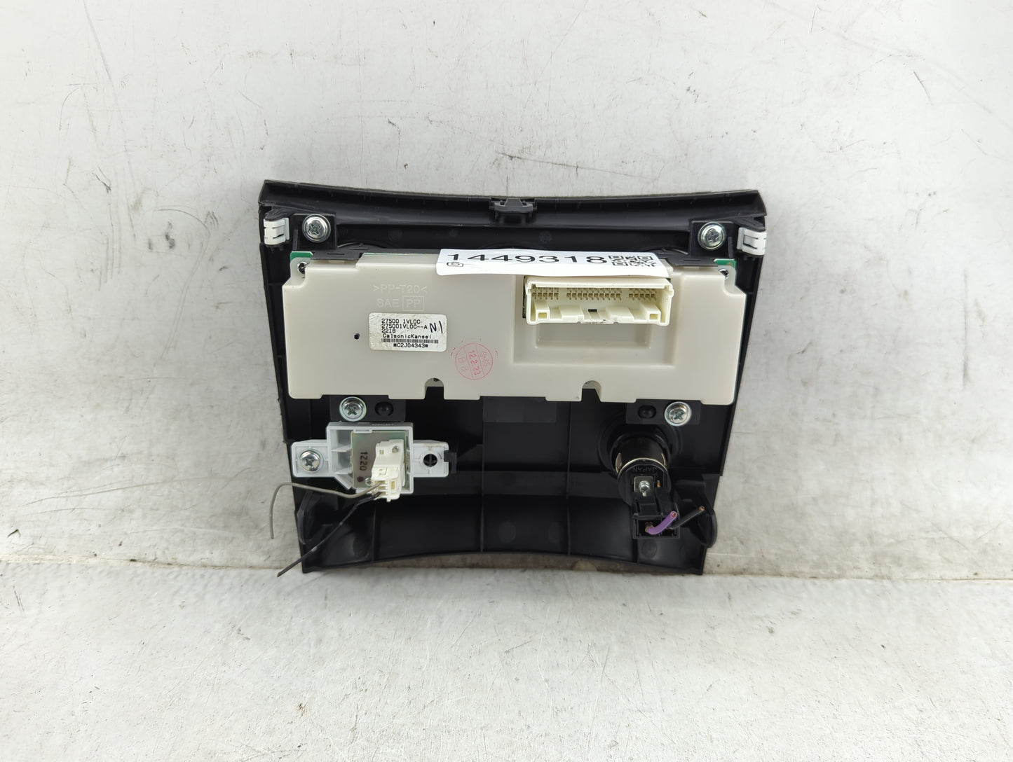 2011-2015 Nissan Rogue Climate Control Module Temperature AC/Heater Replacement P/N:27500 1VL0C 275001VL0C--A Fits OEM Used