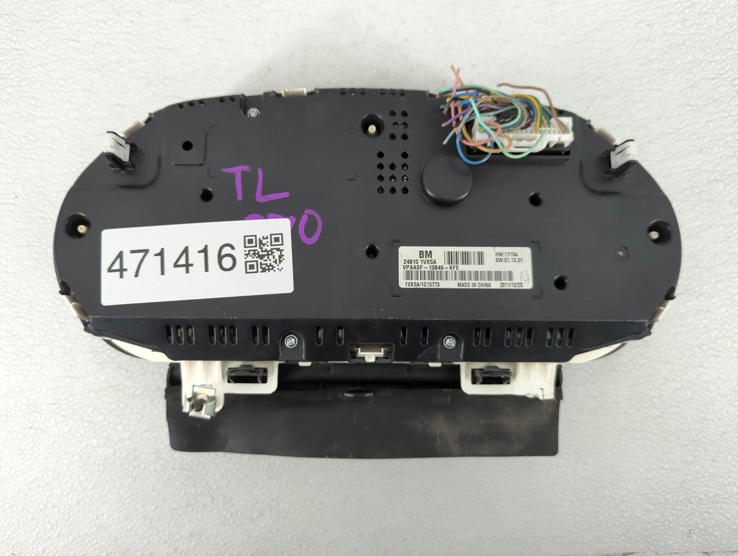 2012-2015 Nissan Rogue Instrument Cluster Speedometer Gauges P/N:24810 1VX0A 24810 1VX5C Fits Fits 2012 2013 2014 2015 OEM U
