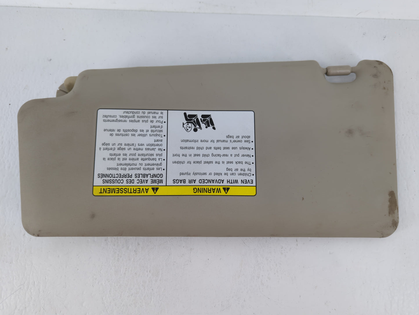 2008-2015 Nissan Rogue Sun Visor Shade Replacement Passenger Right Mirror Fits Fits 2008 2009 2010 2011 2012 2013 2014 2015