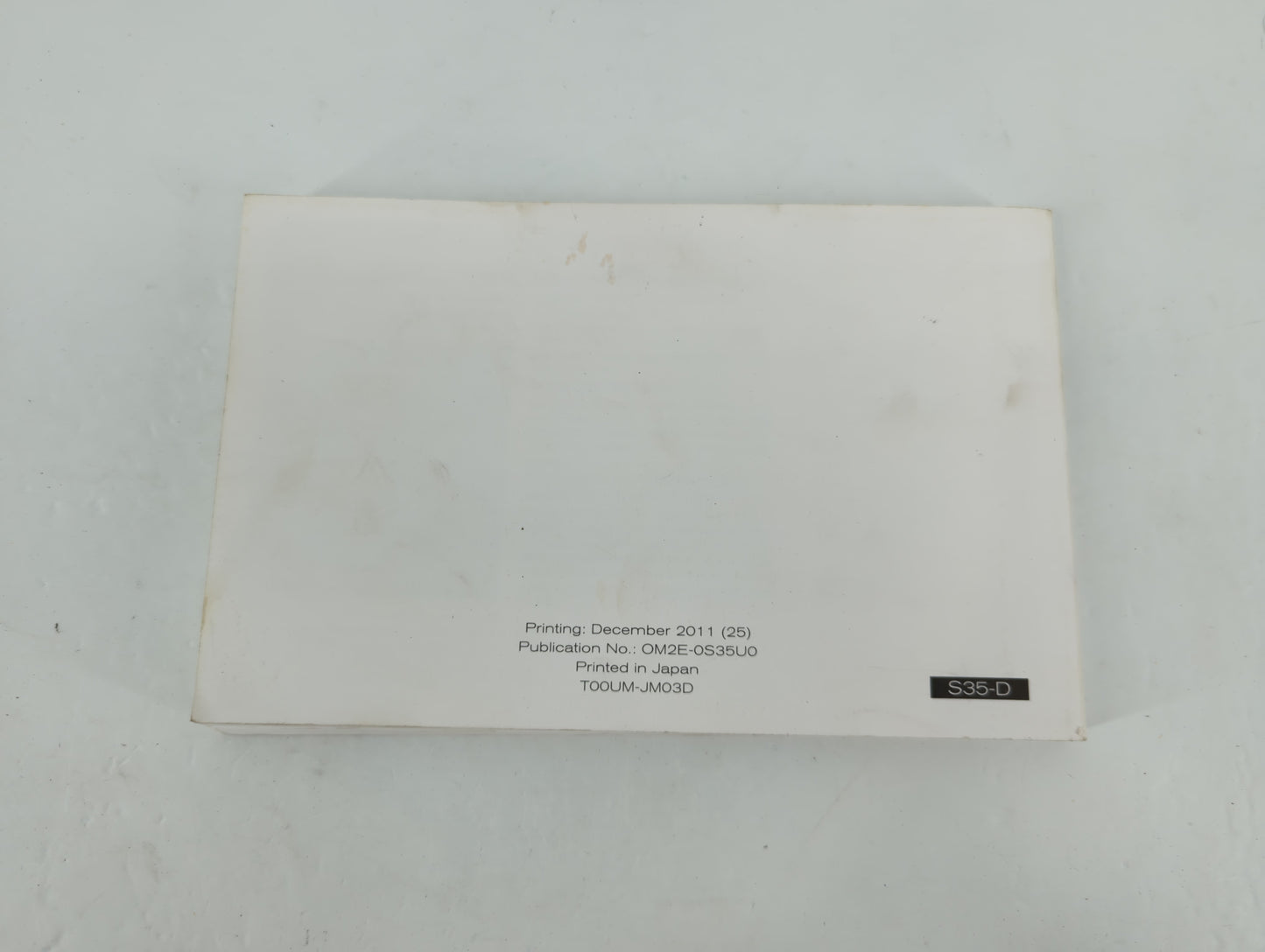 2012 Nissan Rogue Owners Manual Book Guide P/N:OM2E-0S35U0 OEM Used Auto Parts - Oemusedautoparts1.com