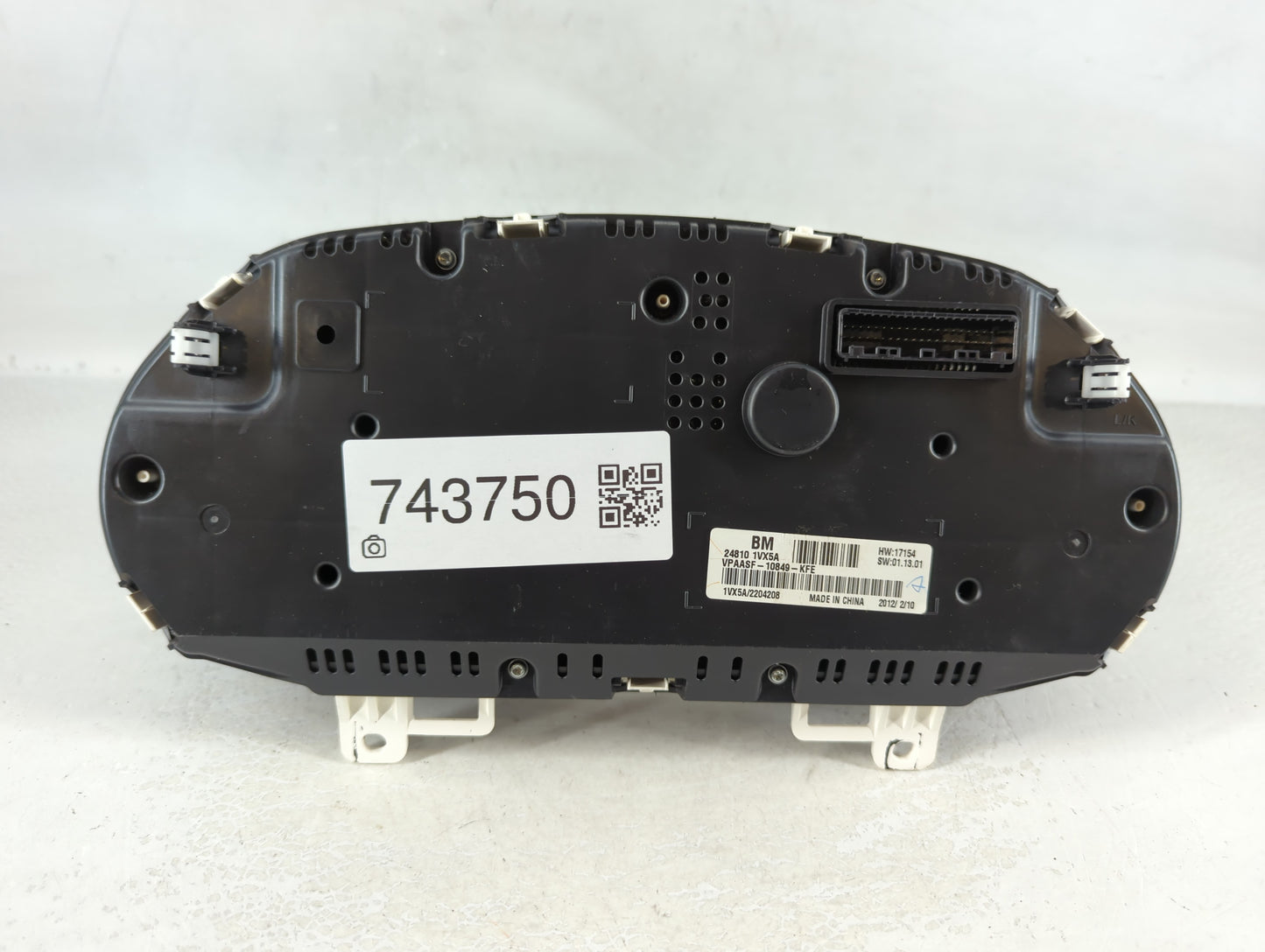2012-2015 Nissan Rogue Instrument Cluster Speedometer Gauges P/N:24810 1VX5A Fits Fits 2012 2013 2014 2015 OEM Used Auto Par