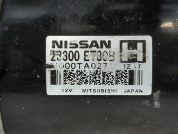 2008-2015 Nissan Rogue Car Starter Motor Solenoid OEM P/N:M000TA0272 23300 ET80B Fits Fits 2008 2009 2010 2011 2012 2013 2014 2015 OEM Used Auto Parts