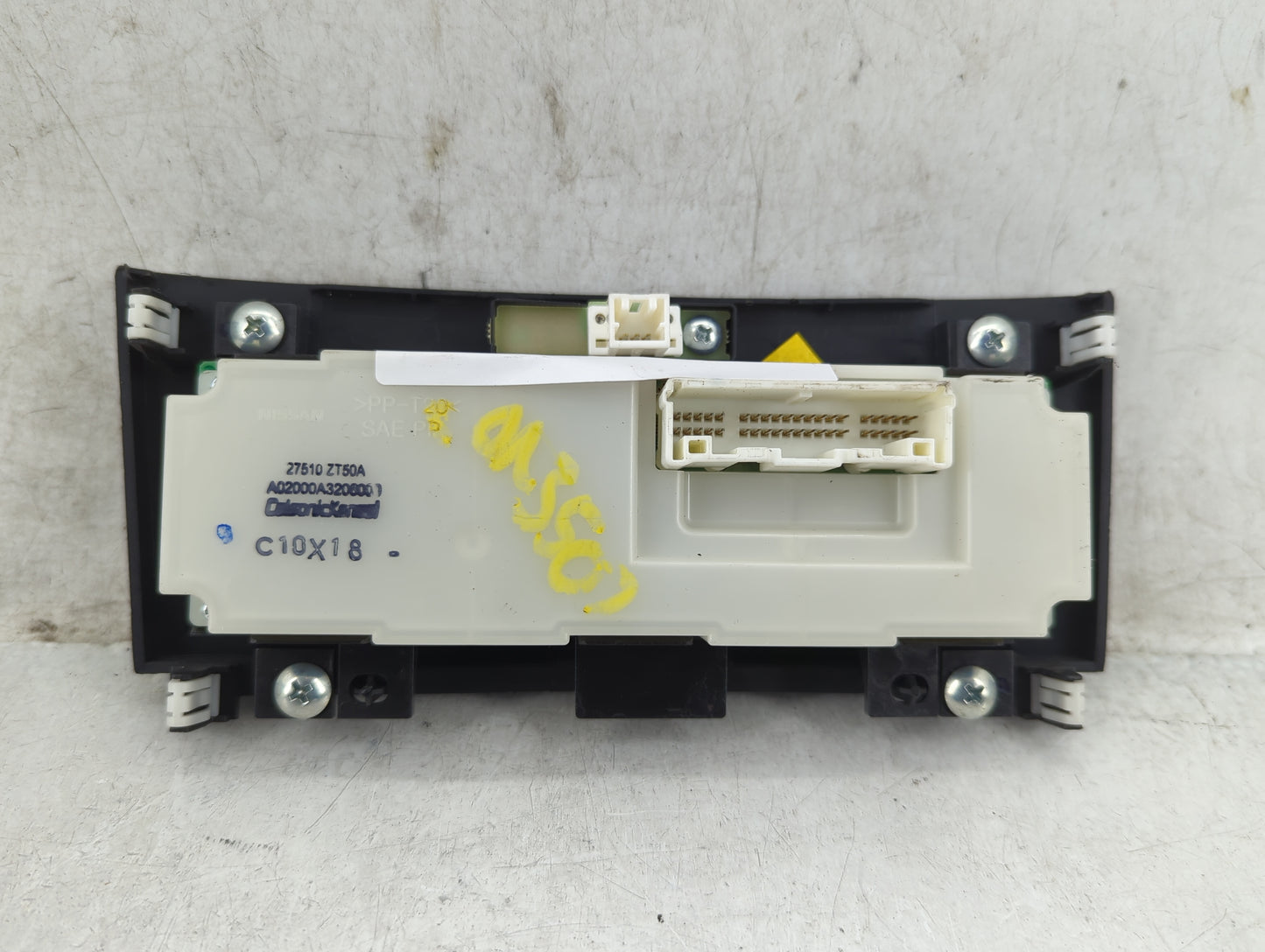 2010-2012 Nissan Sentra Climate Control Module Temperature AC/Heater Replacement P/N:27510 ZT50A Fits Fits 2010 2011 2012 OE