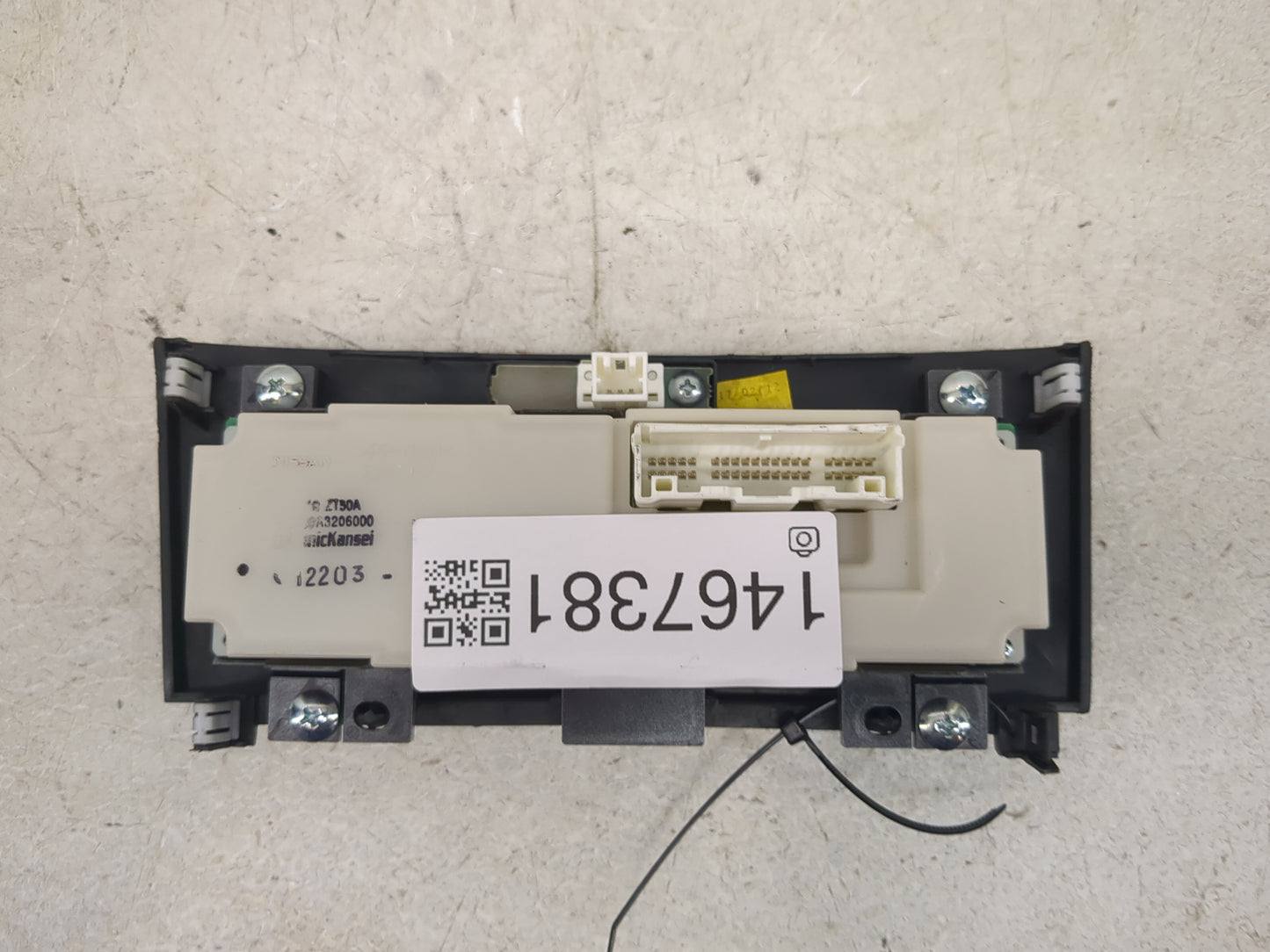 2010-2012 Nissan Sentra Climate Control Module Temperature AC/Heater Replacement P/N:ZT50A 3206000 Fits Fits 2010 2011 2012