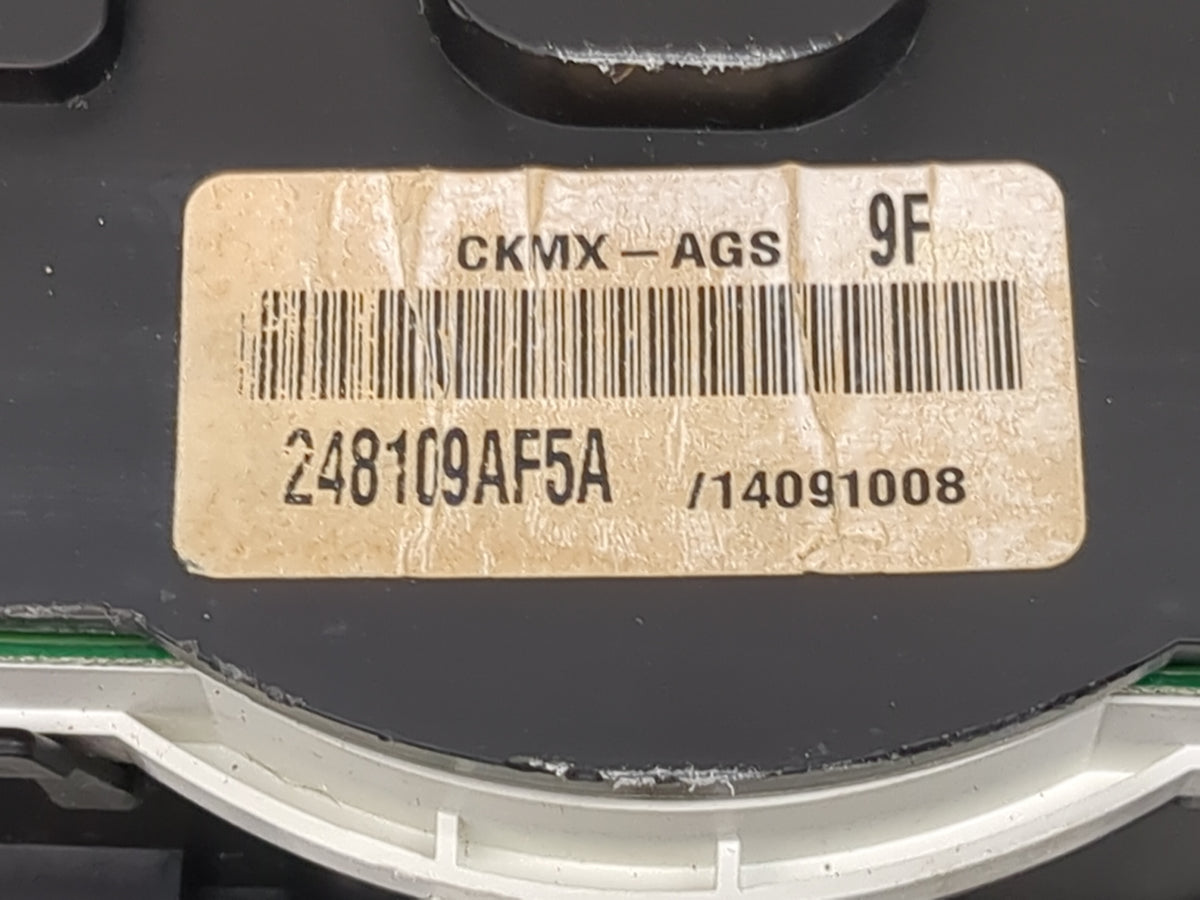 2011-2012 Nissan Sentra Instrument Cluster Speedometer Gauges P/N:248109AF5A CKMX-AGS Miles:117K Fits Fits 2011 2012 OEM Use