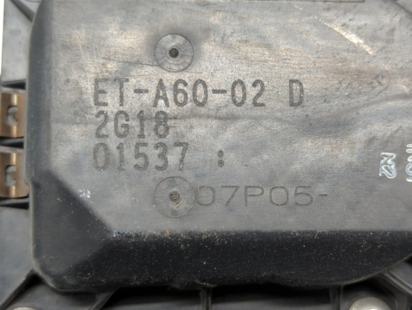 2007-2012 Nissan Sentra Throttle Body P/N:ET-A60-02 E ET-A60-02 J Fits OEM Used Auto Parts - Oemusedautoparts1.com
