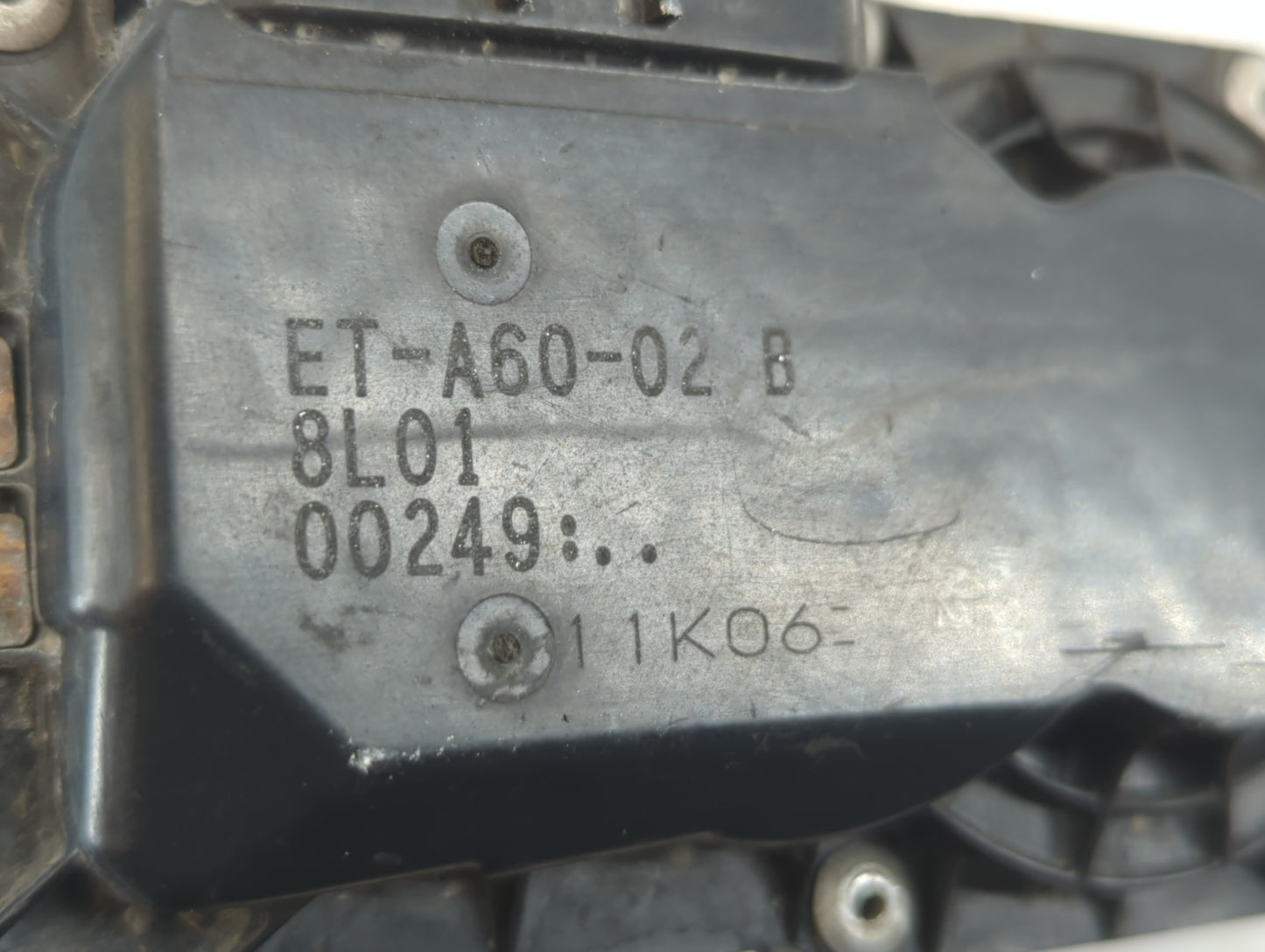2007-2012 Nissan Sentra Throttle Body P/N:ET-A60-02 Fits OEM Used Auto Parts - Oemusedautoparts1.com