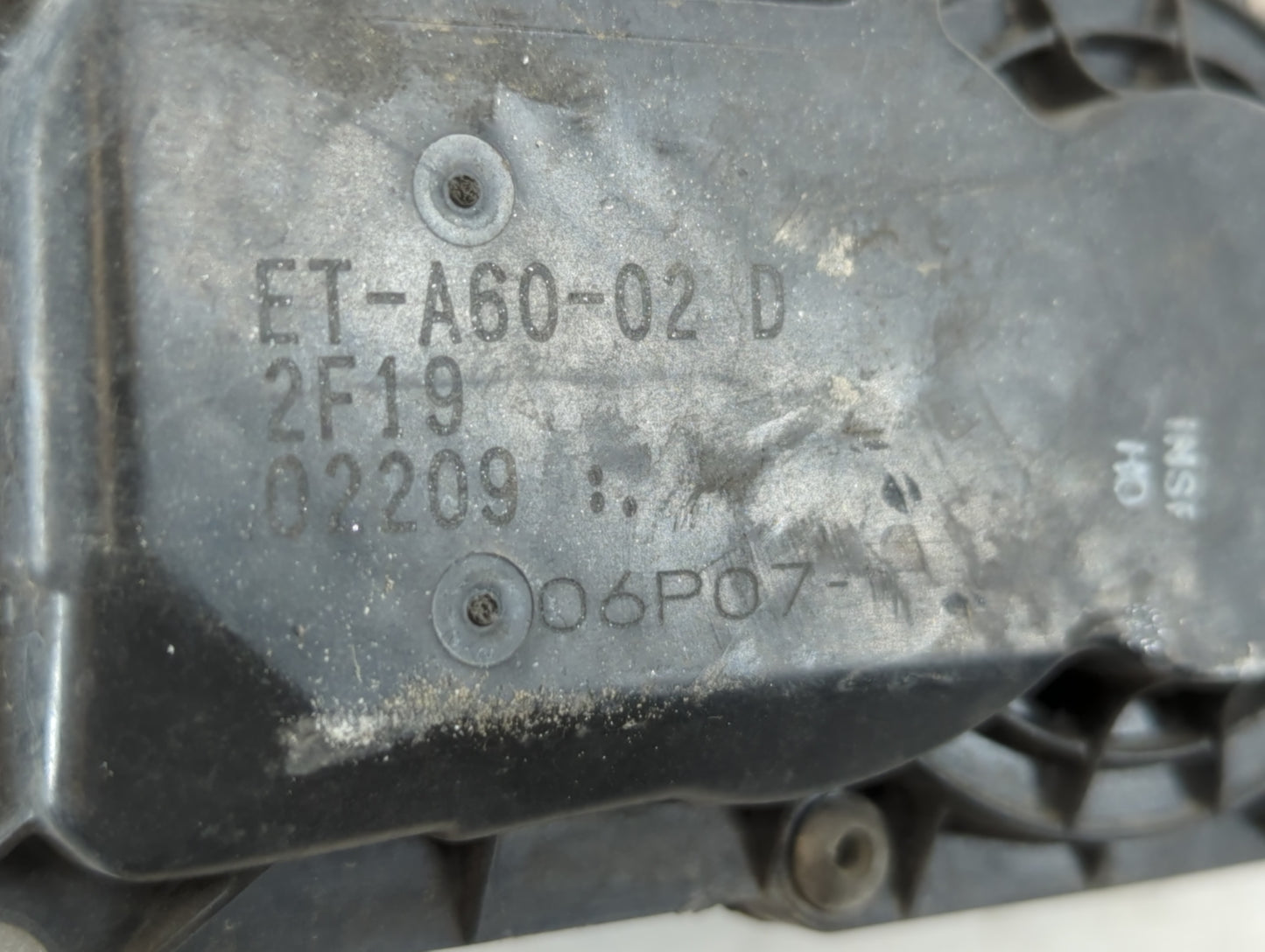 2007-2012 Nissan Sentra Throttle Body P/N:ET-A60-02 D Fits OEM Used Auto Parts - Oemusedautoparts1.com