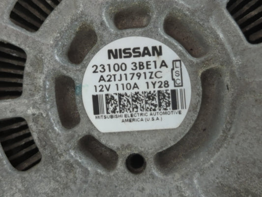2012-2019 Nissan Versa Alternator Replacement Generator Charging Assembly Engine OEM P/N:23100 3BE1A Fits OEM Used Auto Parts