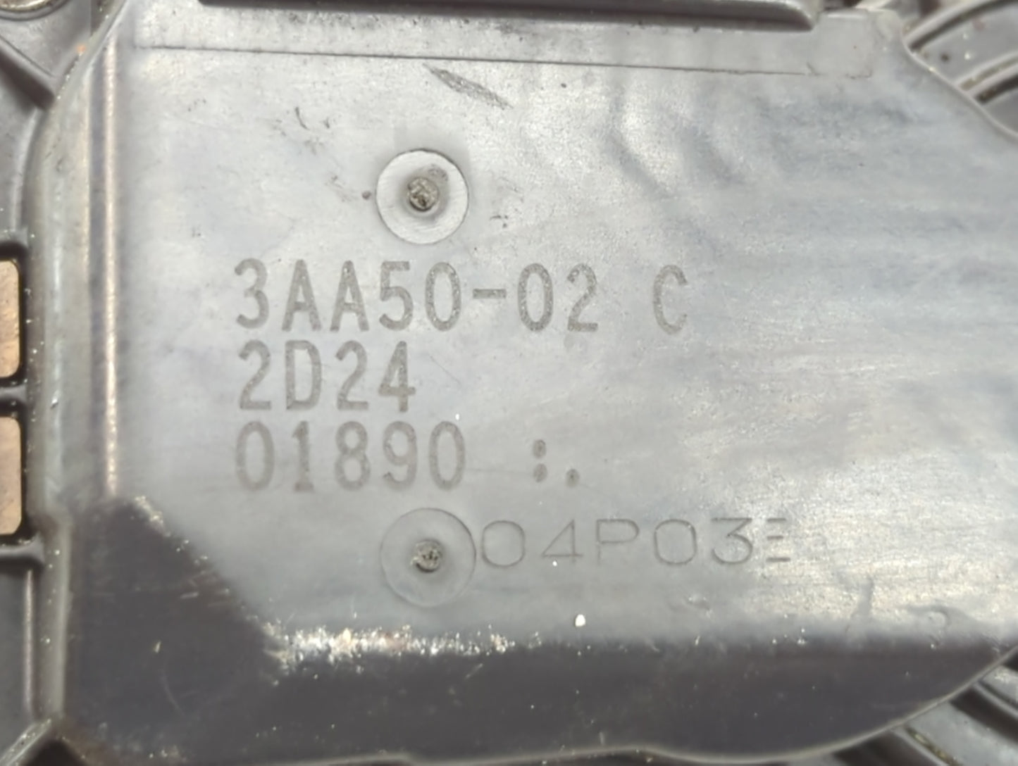 2012-2019 Nissan Versa Throttle Body P/N:3AA50-02 C Fits Fits 2012 2013 2014 2015 2016 2017 2018 2019 OEM Used Auto Parts -