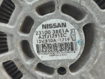 2012-2019 Nissan Versa Alternator Replacement Generator Charging Assembly Engine OEM P/N:23100 3BE1A Fits OEM Used Auto Parts