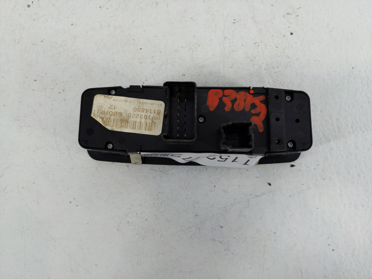 2012 Ram 1500 Master Power Window Switch Replacement Driver Side Left P/N:04602 863AD Fits OEM Used Auto Parts - Oemusedauto