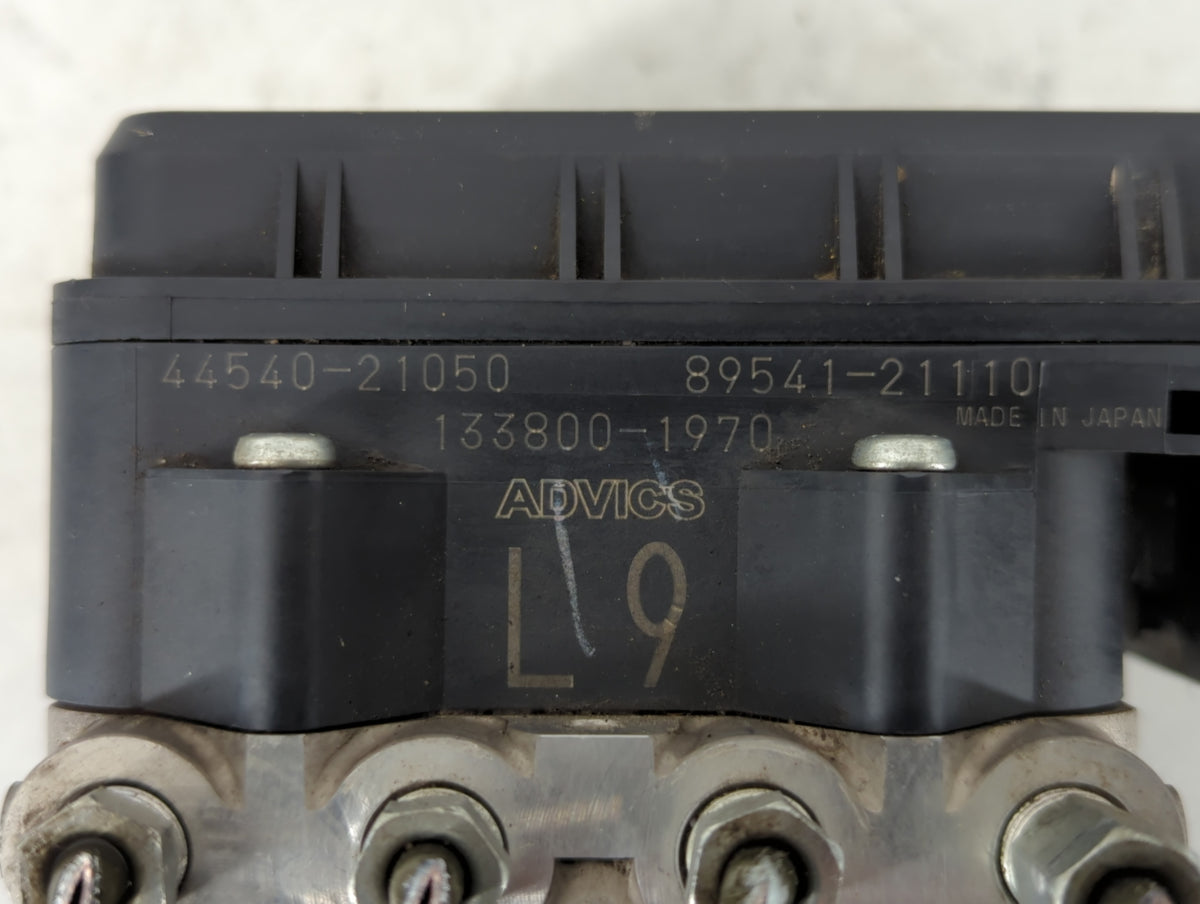 2011-2013 Scion Tc Anti-Lock Brake ABS Pump Module Actuator OEM P/N:89541-21110 44540-21050 Fits Fits 2011 2012 2013 OEM Use