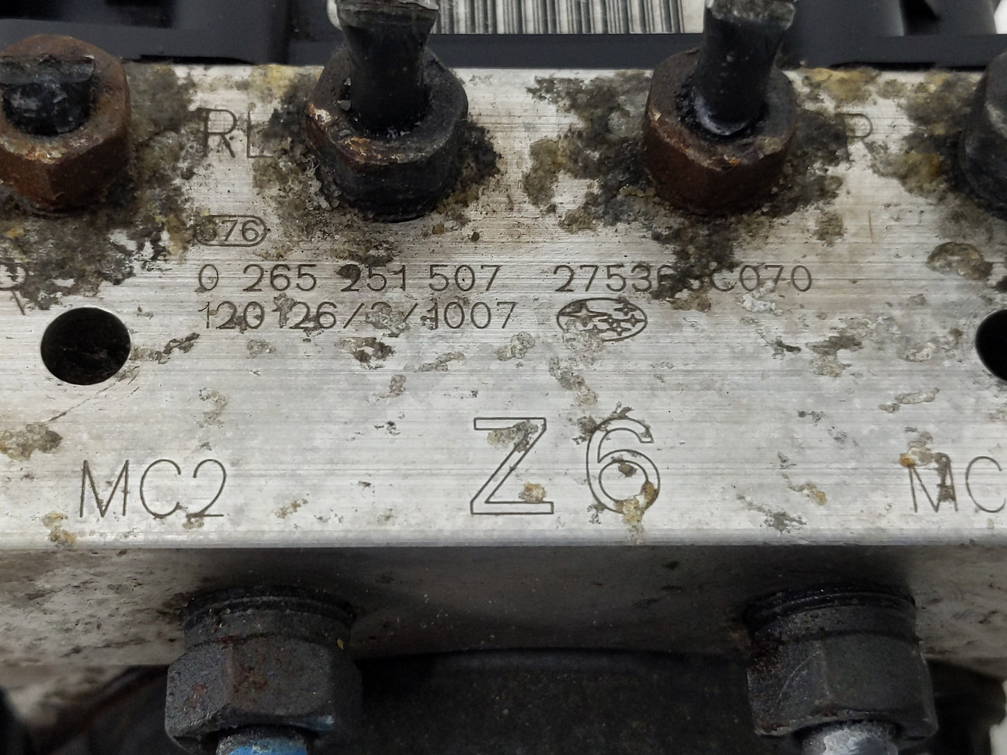 2012 Subaru Forester ABS Pump Control Module Replacement P/N:27536SC080 Fits OEM Used Auto Parts - Oemusedautoparts1.com