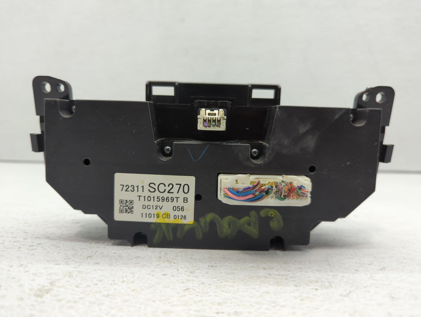 2012 Subaru Forester Climate Control Module Temperature AC/Heater Replacement P/N:72311SC011 72311SC270 Fits OEM Used Auto P