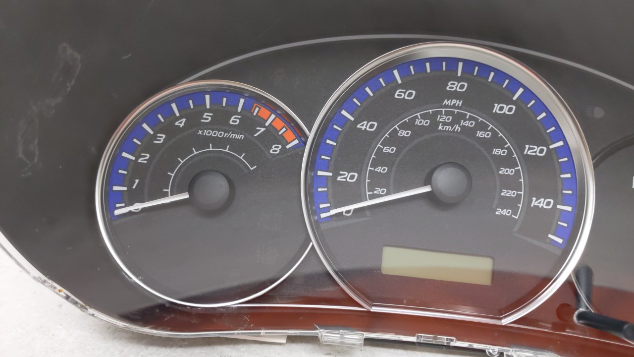 2012-2013 Subaru Forester Instrument Cluster Speedometer Gauges P/N:85003SC74 Fits Fits 2012 2013 OEM Used Auto Parts - Oemu