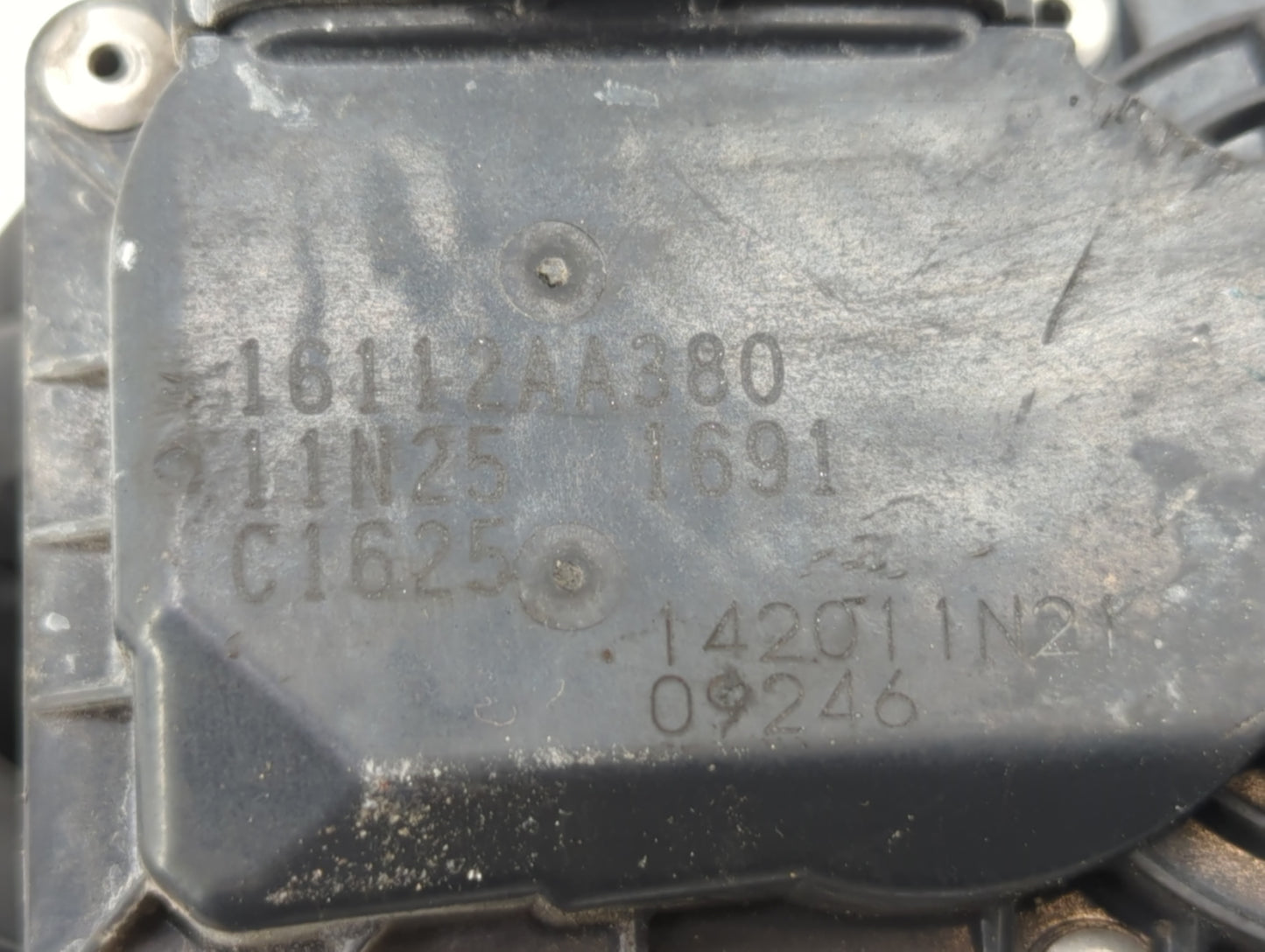 2011-2018 Subaru Forester Throttle Body P/N:16112AA380 Fits Fits 2011 2012 2013 2014 2015 2016 2017 2018 OEM Used Auto Parts