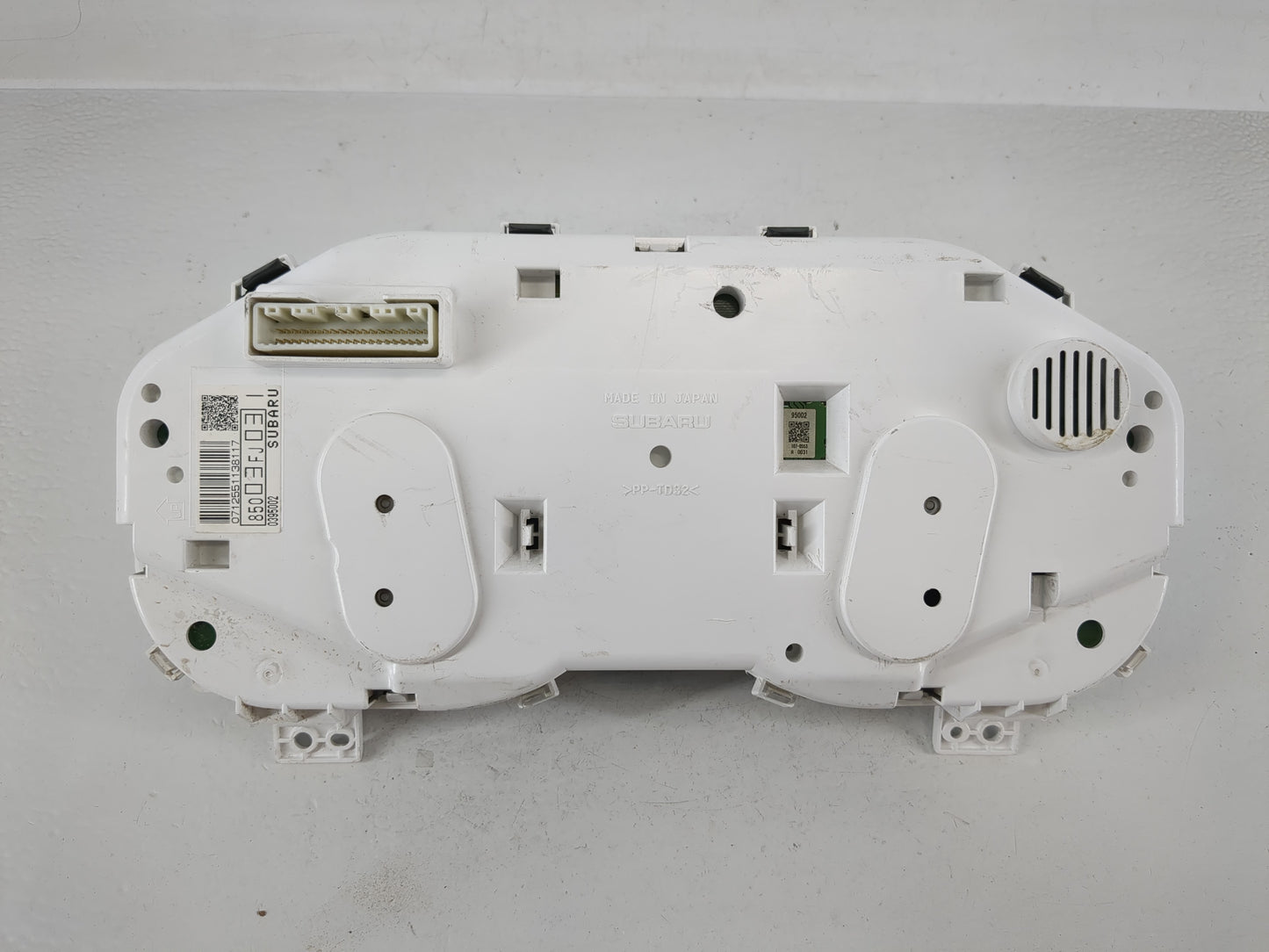 2012 Subaru Impreza Instrument Cluster Speedometer Gauges P/N:85003FJ031 Fits OEM Used Auto Parts - Oemusedautoparts1.com