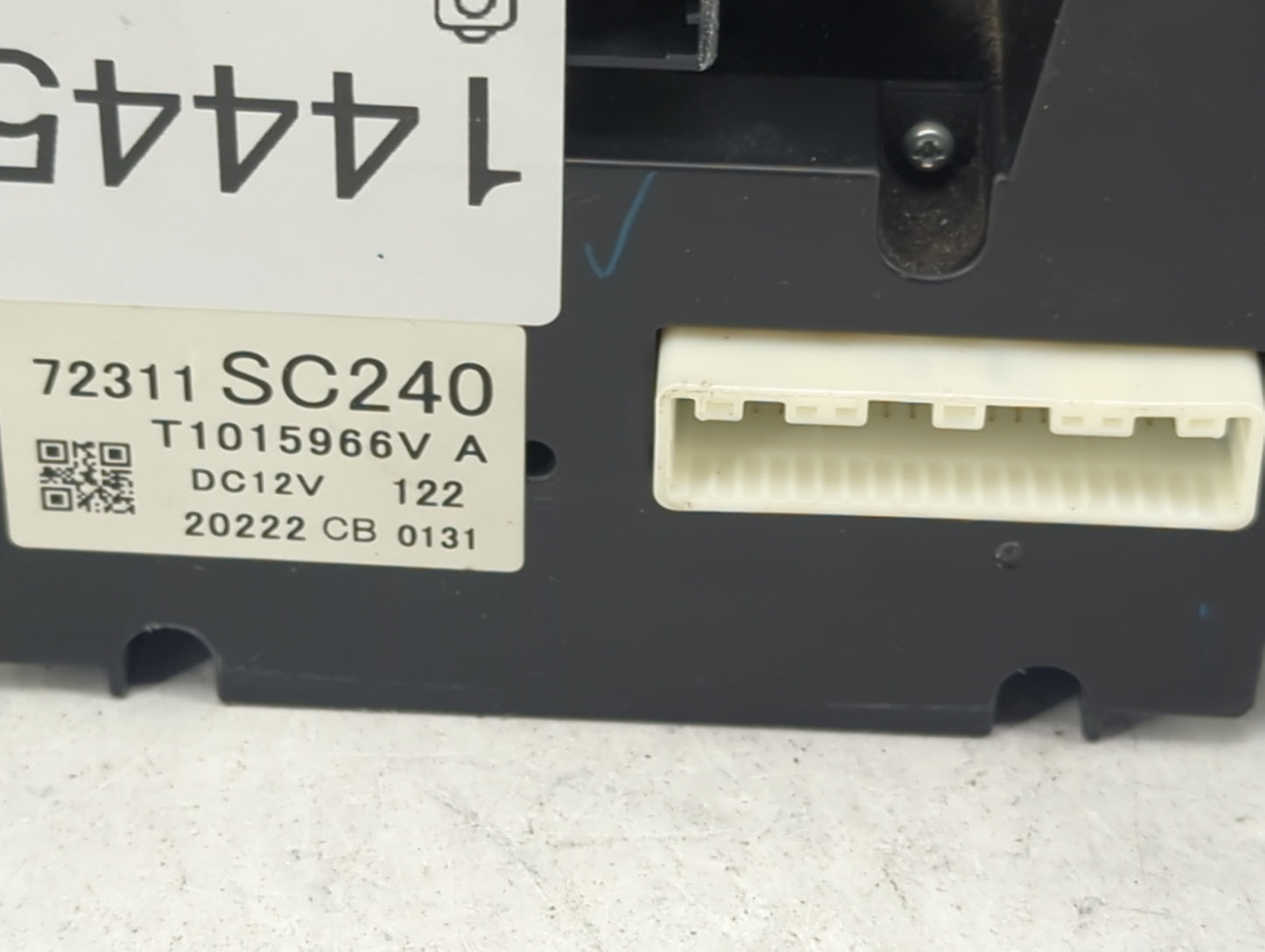 2011-2014 Subaru Impreza Climate Control Module Temperature AC/Heater Replacement P/N:72311SC240 T1015966V Fits OEM Used Aut
