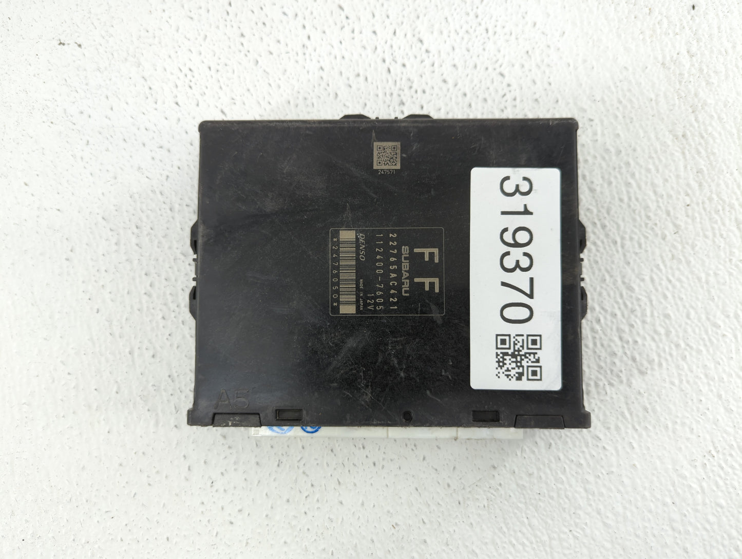 2012 Subaru Impreza PCM Engine Control Computer ECU ECM PCU OEM P/N:22765AC420 22765AC381, 22765AC380, 22765AC421 Fits OEM U
