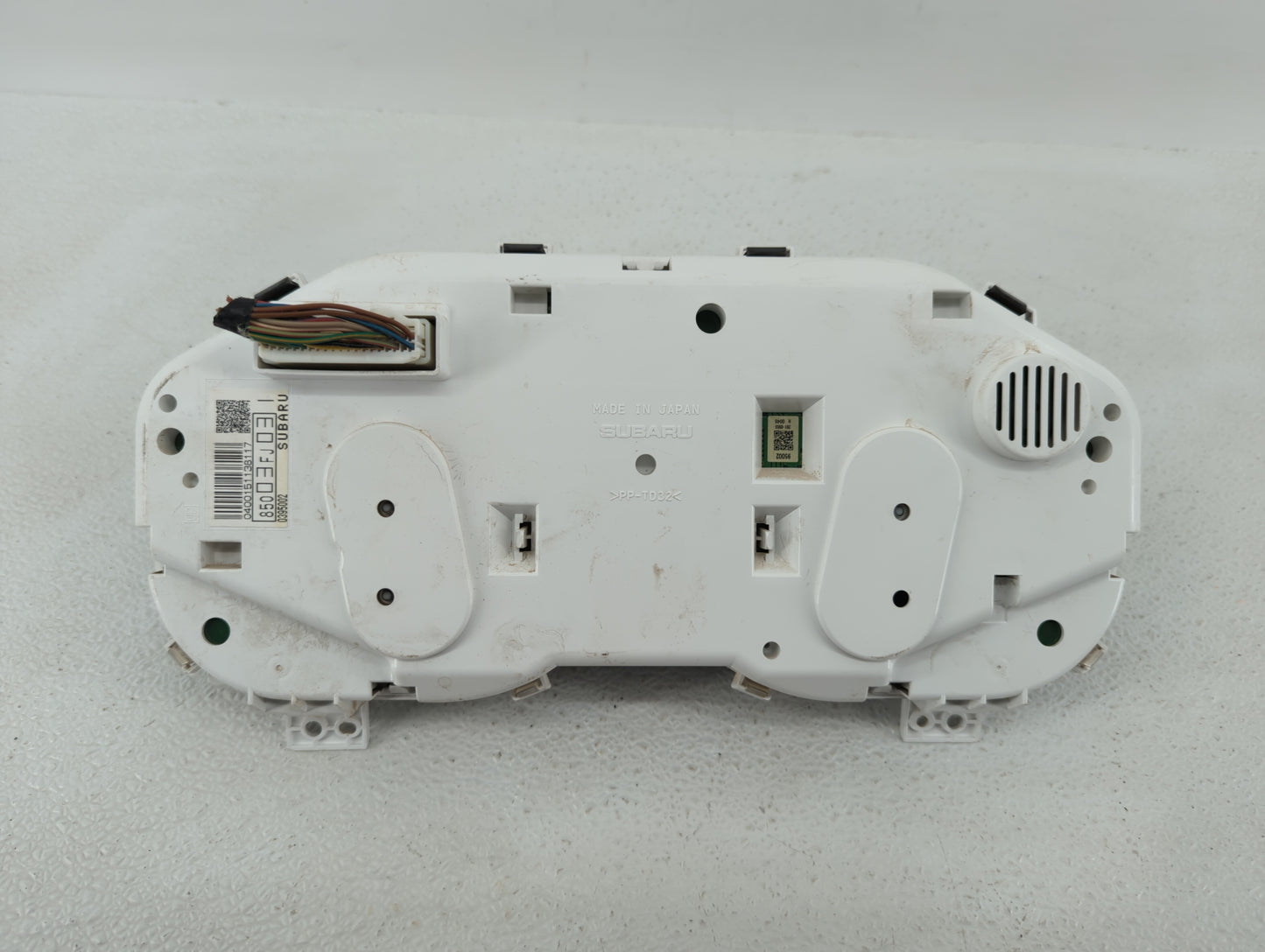 2012 Subaru Impreza Instrument Cluster Speedometer Gauges P/N:85003FJ031 85002FJ071 Fits OEM Used Auto Parts - Oemusedautopa