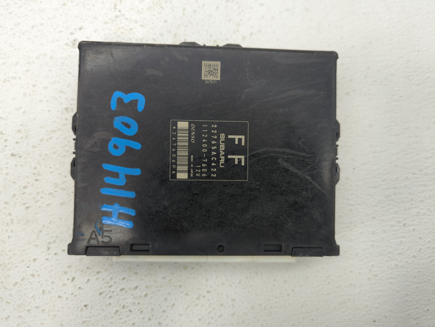 2012 Subaru Impreza PCM Engine Control Computer ECU ECM PCU OEM P/N:22765AC422 22765AC421 Fits OEM Used Auto Parts - Oemused