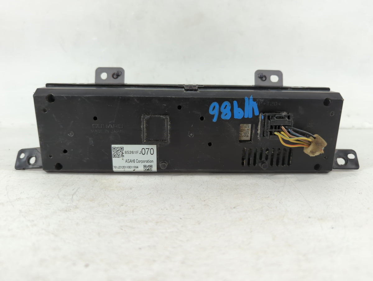 2012-2016 Subaru Impreza Information Radio Display Screen 706503 - Oemusedautoparts1.com