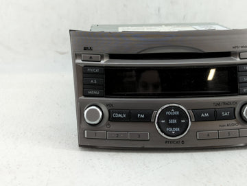 2010-2012 Subaru Legacy Am Fm Cd Player Radio Receiver