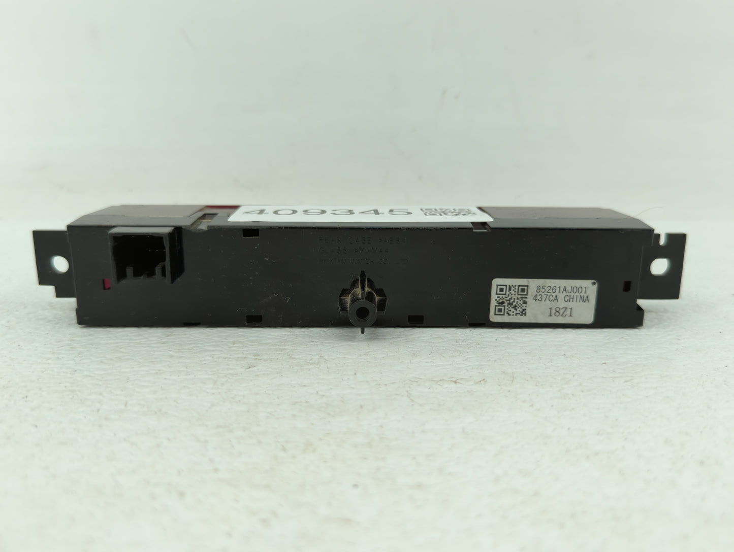2012 Subaru Legacy Digitial Dash Clock P/N:85261AJ001 Fits OEM Used Auto Parts - Oemusedautoparts1.com