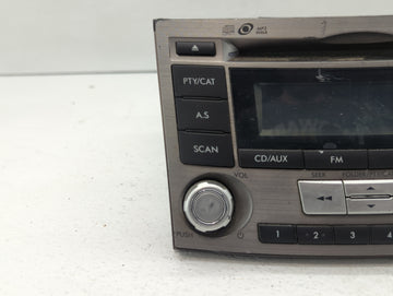 2012-2014 Subaru Legacy Radio AM FM Cd Player Receiver Replacement P/N:86201AJ61A Fits Fits 2012 2013 2014 OEM Used Auto Parts