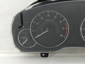2012 Subaru Legacy Instrument Cluster Speedometer Gauges P/N:85003AJ61A Fits OEM Used Auto Parts