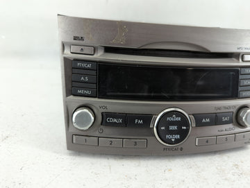 2010-2012 Subaru Legacy Am Fm Cd Player Radio Receiver