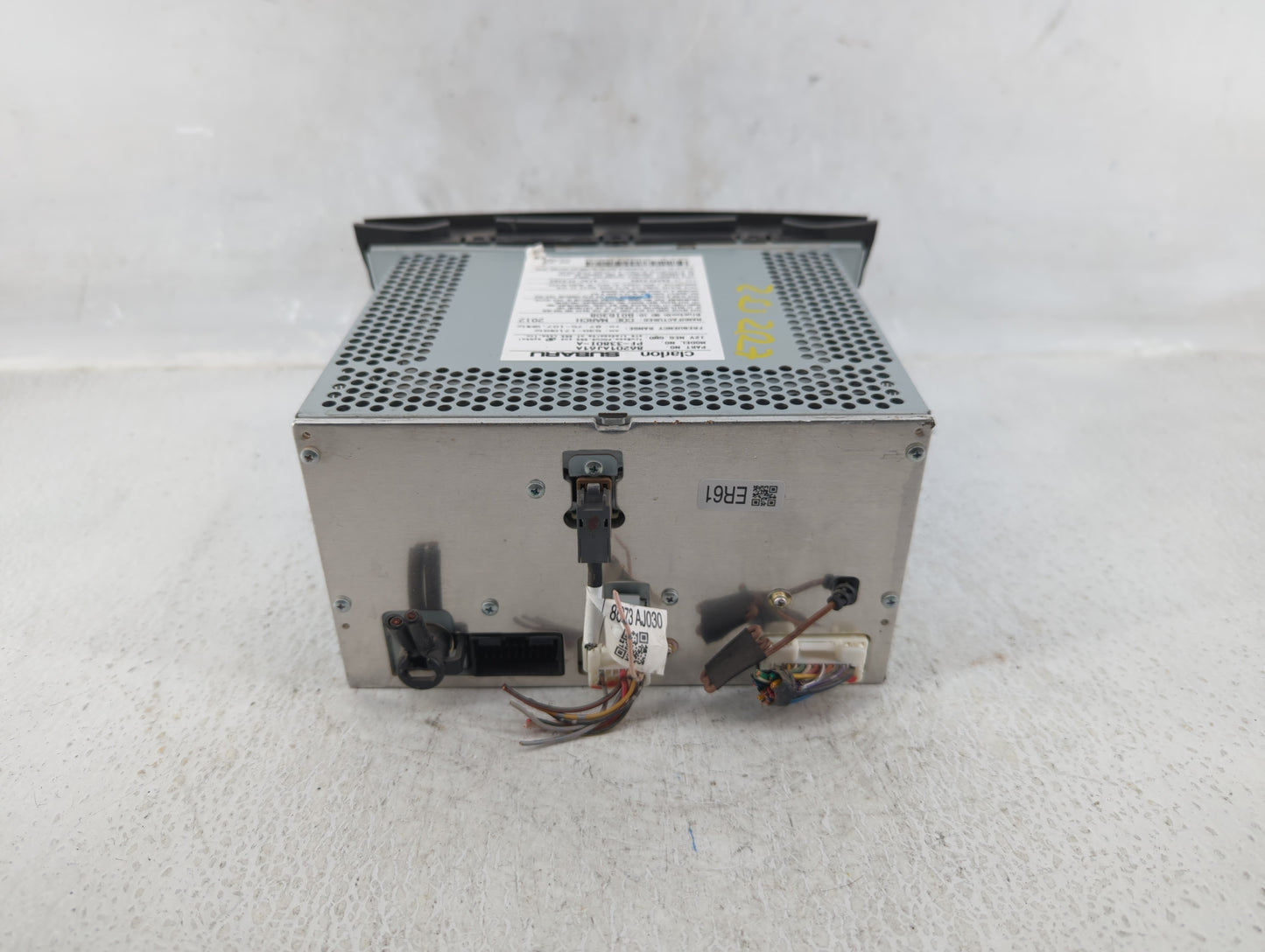 2012-2014 Subaru Legacy Am Fm Cd Player Radio Receiver - Oemusedautoparts1.com
