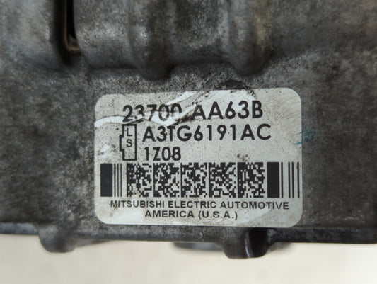2010-2012 Subaru Legacy Alternator Replacement Generator Charging Assembly Engine OEM P/N:A3TG6191AC 23700 AA63B Fits OEM Used Auto Parts