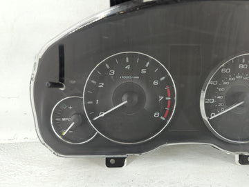 2012 Subaru Legacy Instrument Cluster Speedometer Gauges P/N:85003AJ61A Fits OEM Used Auto Parts