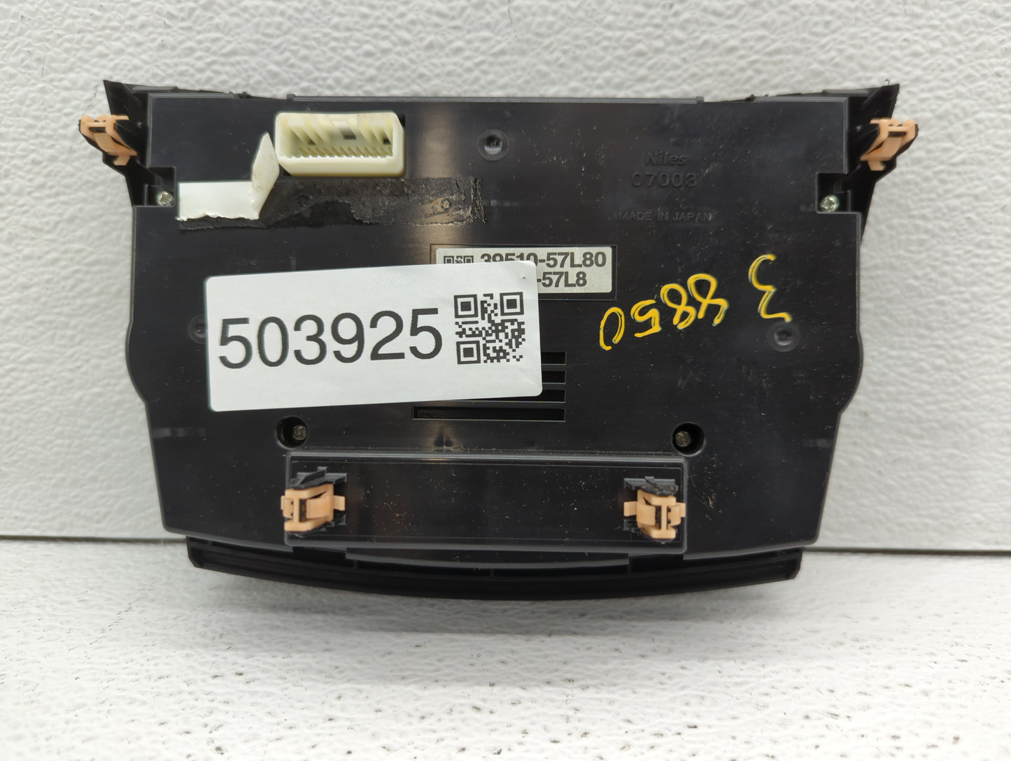 2010-2013 Suzuki Kizashi Climate Control Module Temperature AC/Heater Replacement P/N:39510-57L80 Fits Fits 2010 2011 2012 2