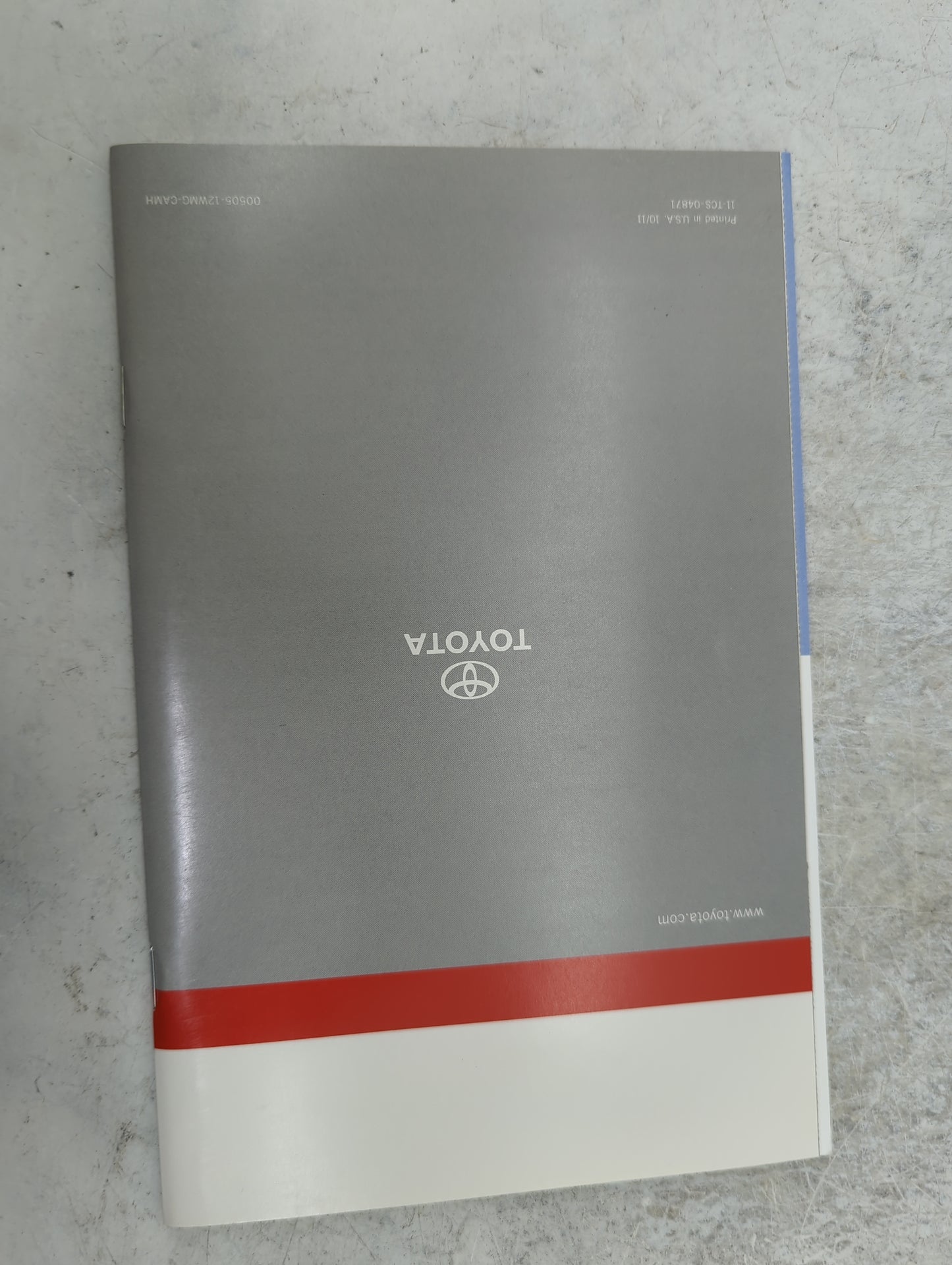 2012 Toyota Camry Owners Manual Book Guide P/N:OM33A41U 01999-33A41 OEM Used Auto Parts - Oemusedautoparts1.com