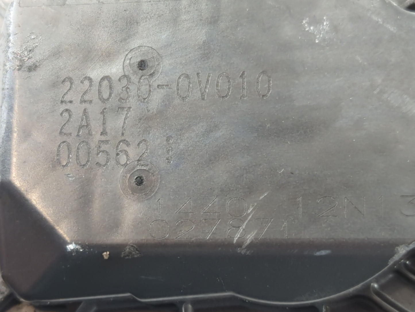 2010-2017 Toyota Camry Throttle Body P/N:22030-0V010 Fits Fits 2009 2010 2011 2012 2013 2014 2015 2016 2017 2018 2019 OEM Us