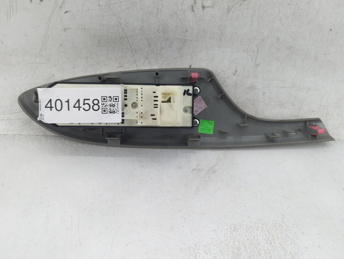 2012 Toyota Corolla Master Power Window Switch Replacement Driver Side Left P/N:74232-02740 74232-02730 Fits OEM Used Auto P