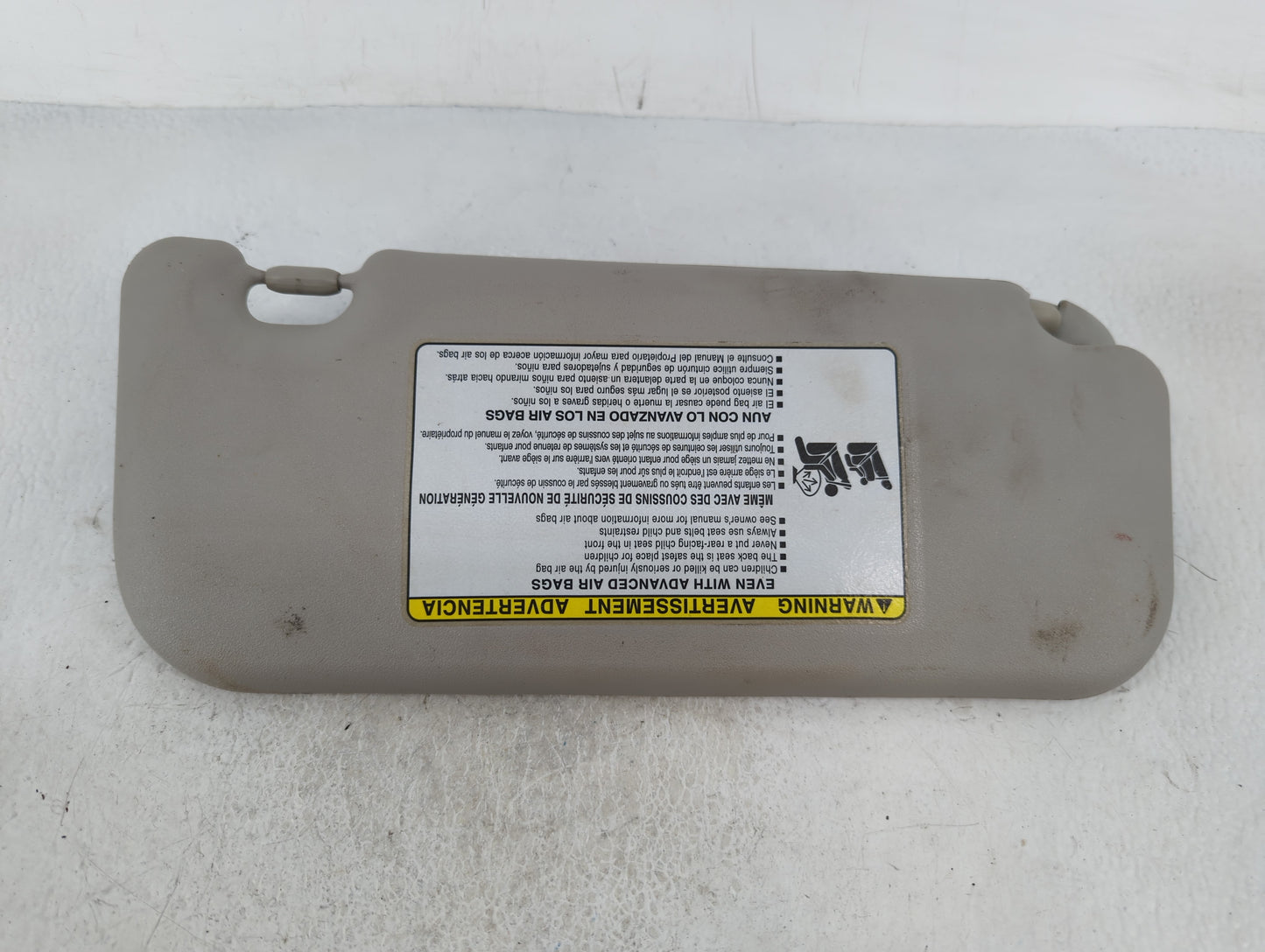 2009-2013 Toyota Corolla Sun Visor Shade Replacement Driver Left Mirror Fits Fits 2009 2010 2011 2012 2013 OEM Used Auto Par