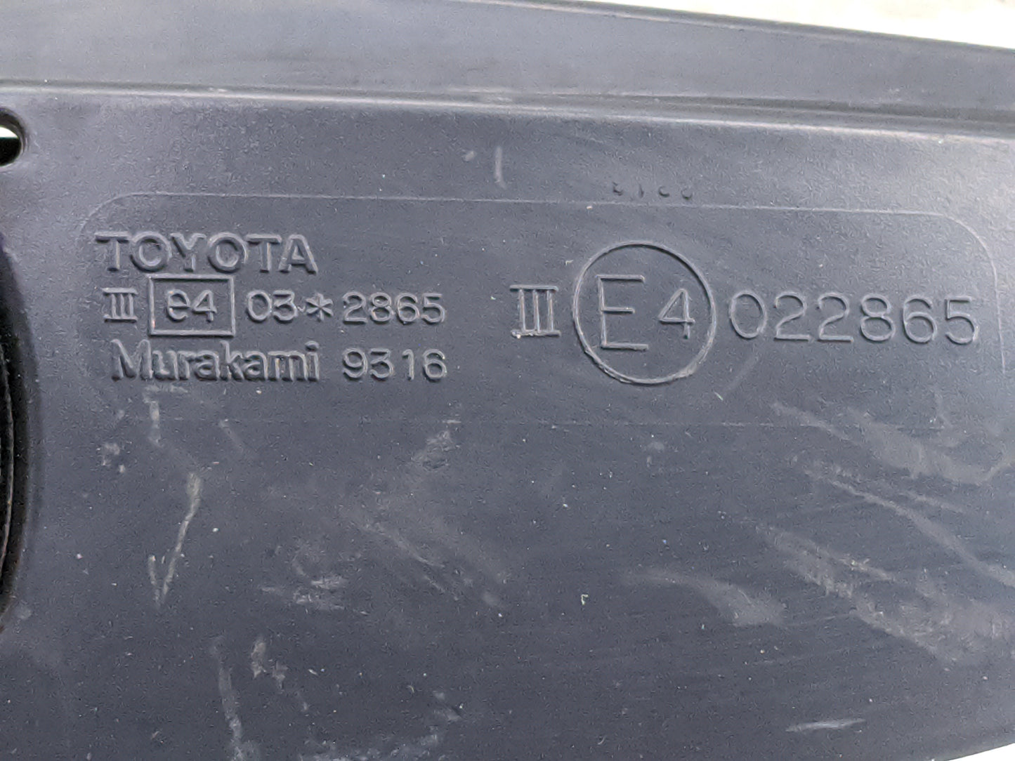 2010-2015 Toyota Prius Passenger Side View Mirror - Right Door Mirror OEM Used - Oemusedautoparts1.com