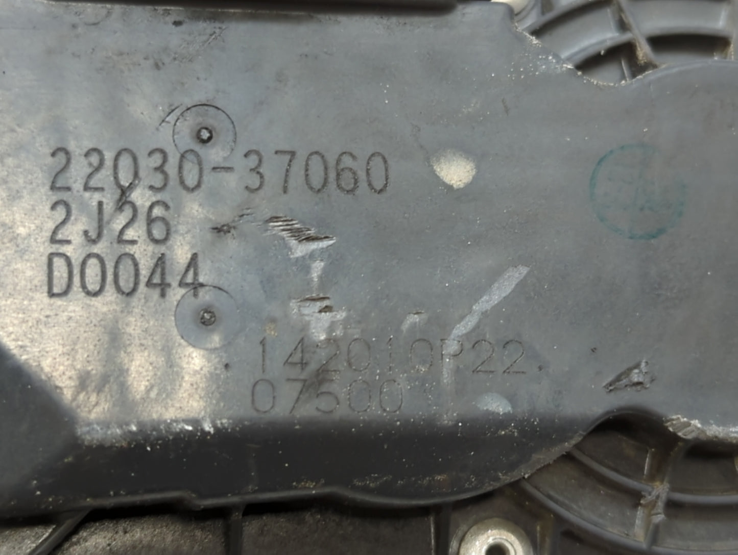 2010-2022 Toyota Prius Throttle Body P/N:22030-37060 Fits Fits 2010 2011 2012 2013 2014 2015 2016 2017 2018 2019 2020 2021 2