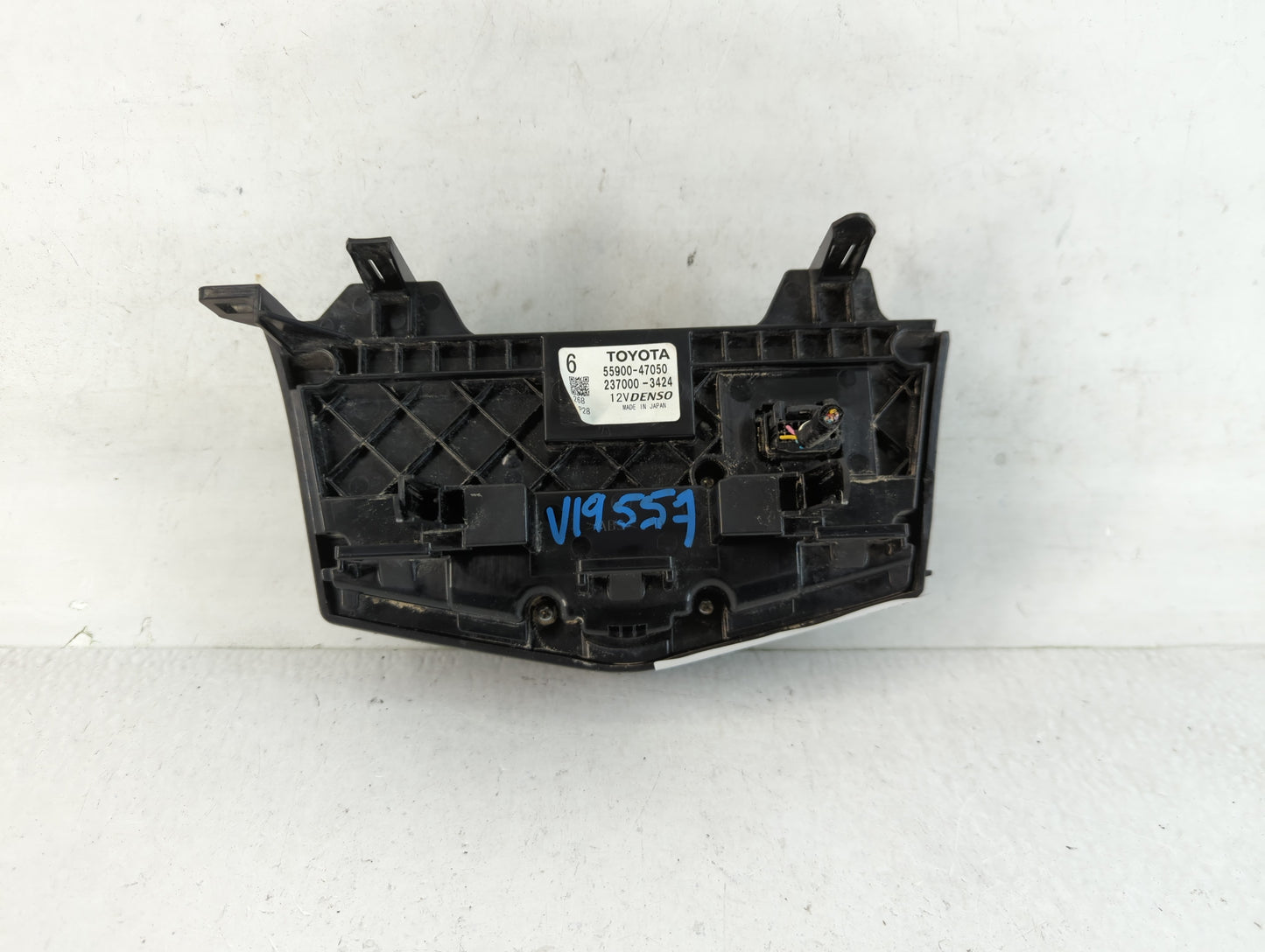 2012-2013 Toyota Prius Climate Control Module Temperature AC/Heater Replacement P/N:237000-3424 55900-47050 Fits Fits 2012 2