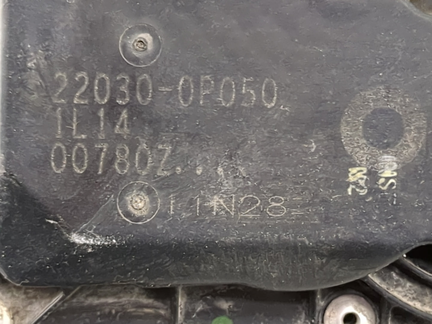 2007-2016 Toyota Sienna Throttle Body P/N:22030-0P050 Fits OEM Used Auto Parts - Oemusedautoparts1.com