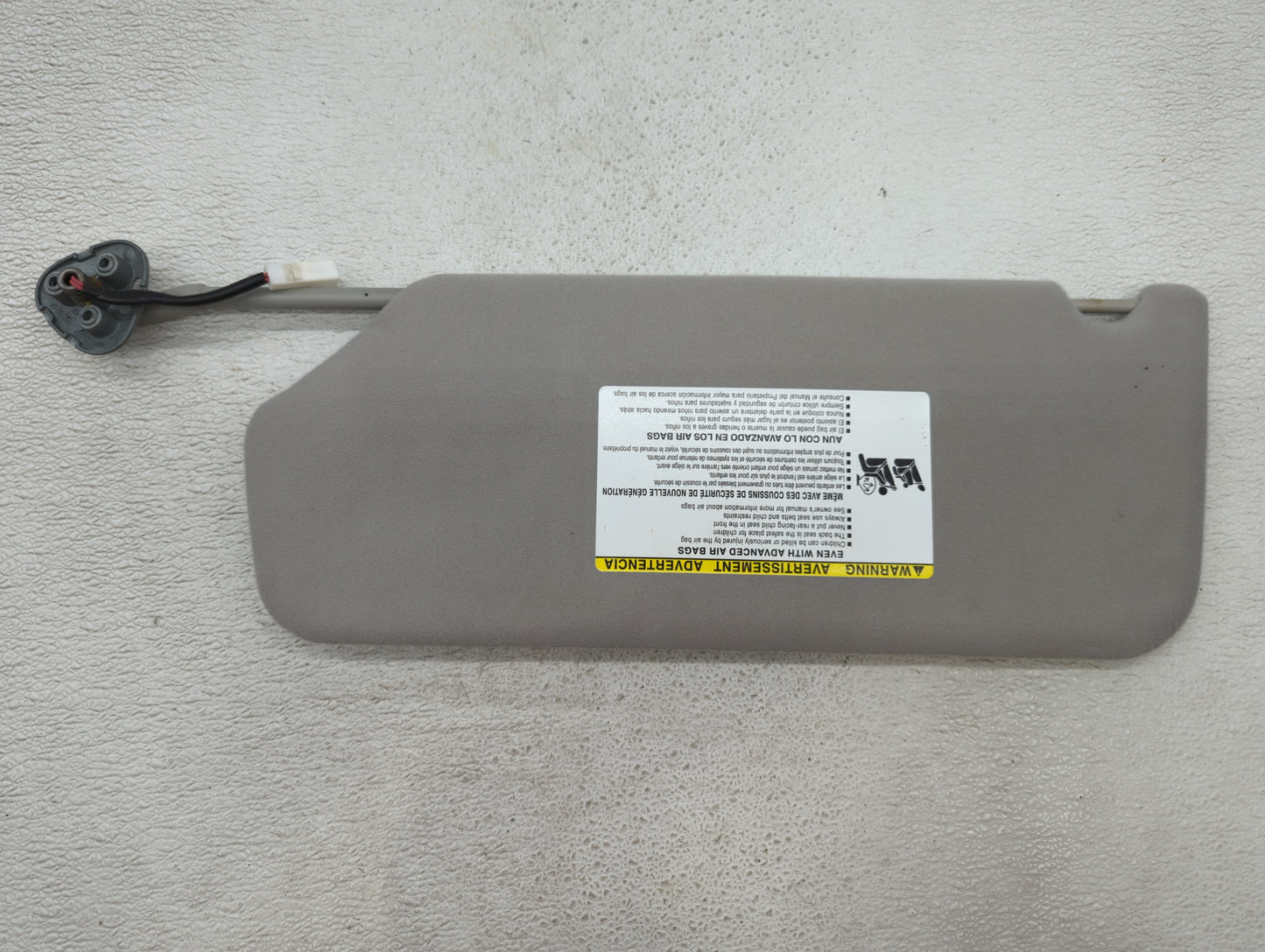 2011-2014 Toyota Sienna Sun Visor Shade Replacement Passenger Right Mirror Fits Fits 2011 2012 2013 2014 OEM Used Auto Parts