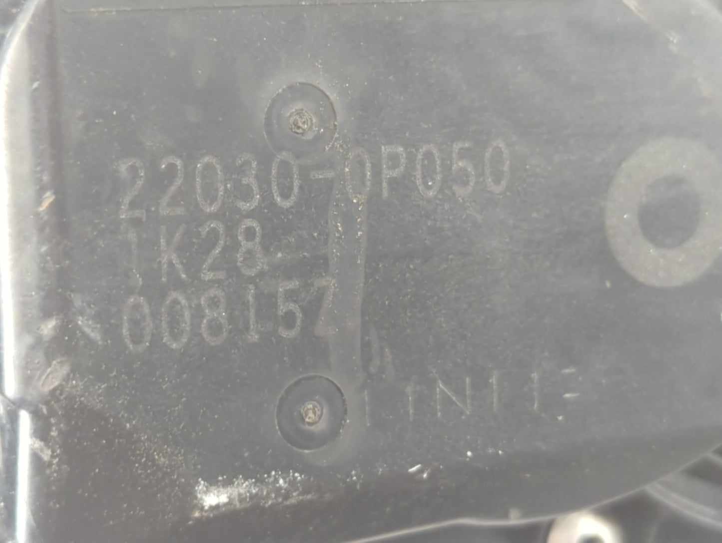 2007-2016 Toyota Sienna Throttle Body P/N:22030-0P050 Fits OEM Used Auto Parts - Oemusedautoparts1.com