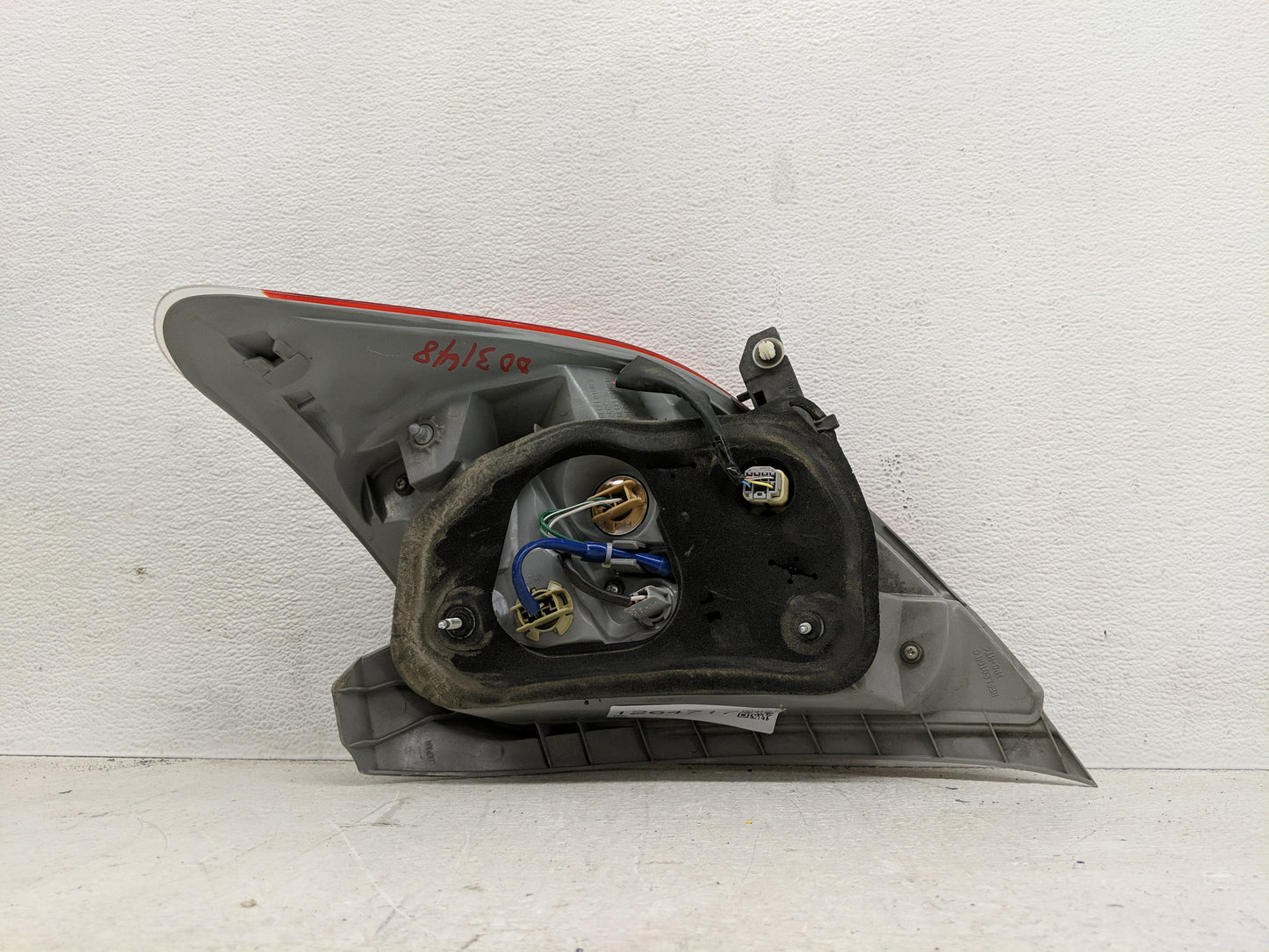 2012-2014 Toyota Yaris Tail Light Assembly Driver Left OEM Fits Fits 2012 2013 2014 OEM Used Auto Parts - Oemusedautoparts1.