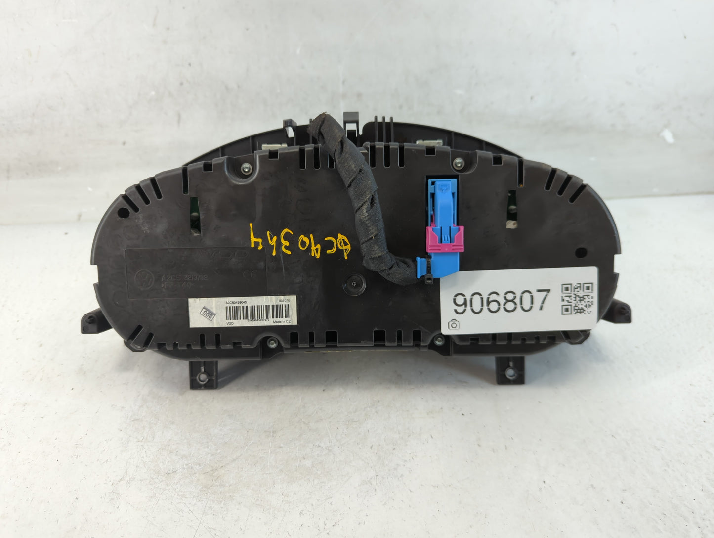 2012 Volkswagen Cc Instrument Cluster Speedometer Gauges P/N:3C8920970T 166580000 Fits OEM Used Auto Parts - Oemusedautopart