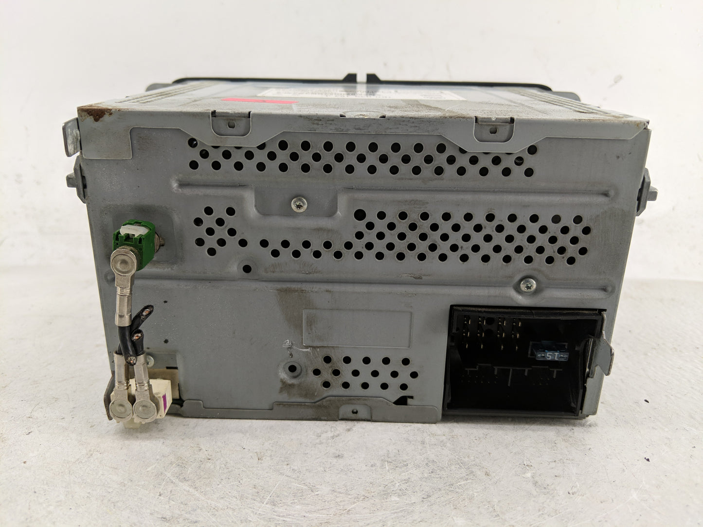 2012-2013 Volkswagen Eos Radio AM FM Cd Player Receiver Replacement P/N:1K0 035 164 J 1K0 035 274 B Fits OEM Used Auto Parts